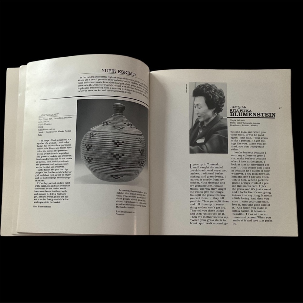 Interwoven Expressions:Works by Contemporary Alaska Native Basketmakers Catalog - Picture 6 of 8